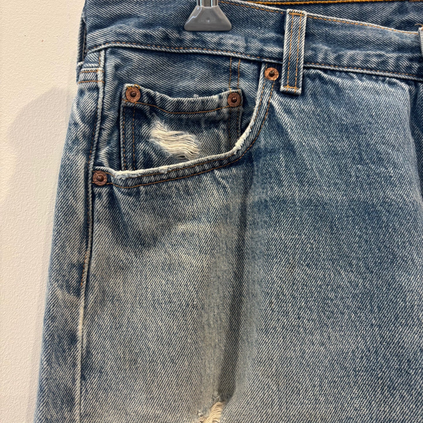 90's Levi's 501 リーバイス デニムパンツ 青 (38×30)/A9718P-SO