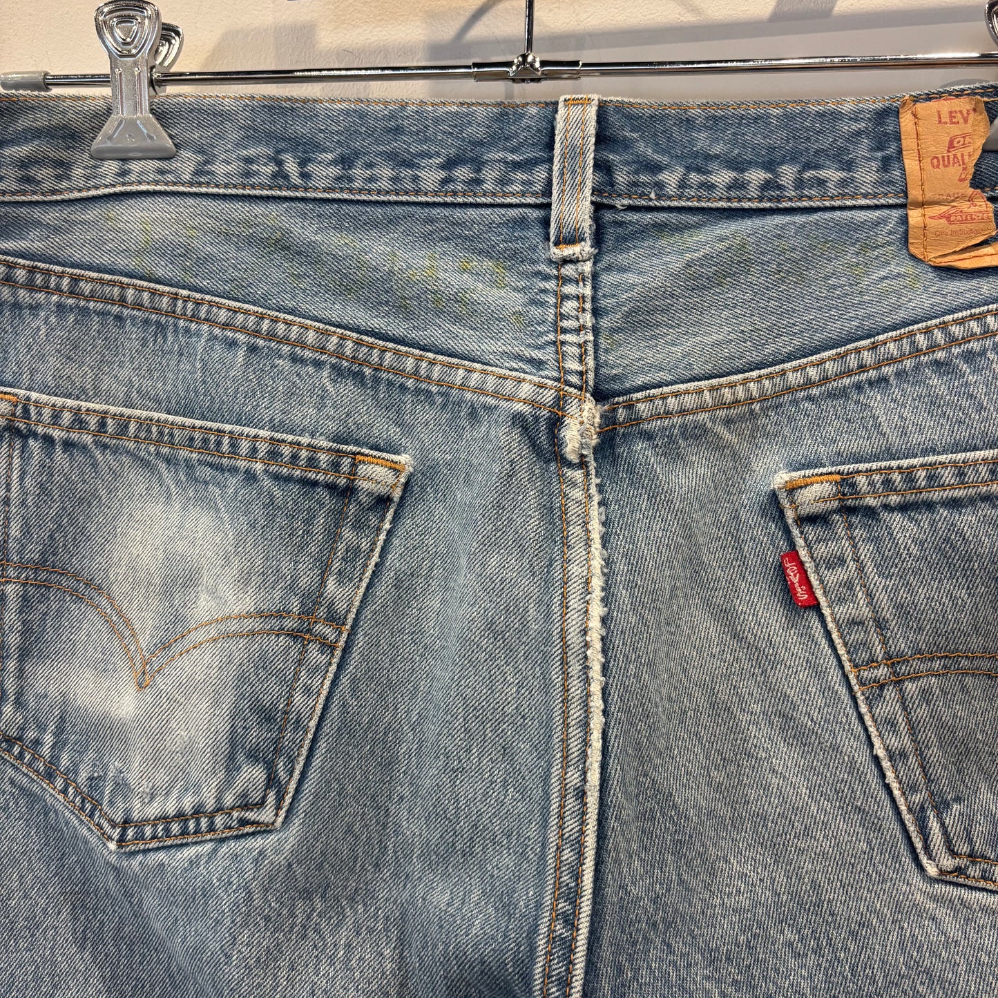 90's Levi's 501 リーバイス デニムパンツ 青 (38×30)/A9718P-SO