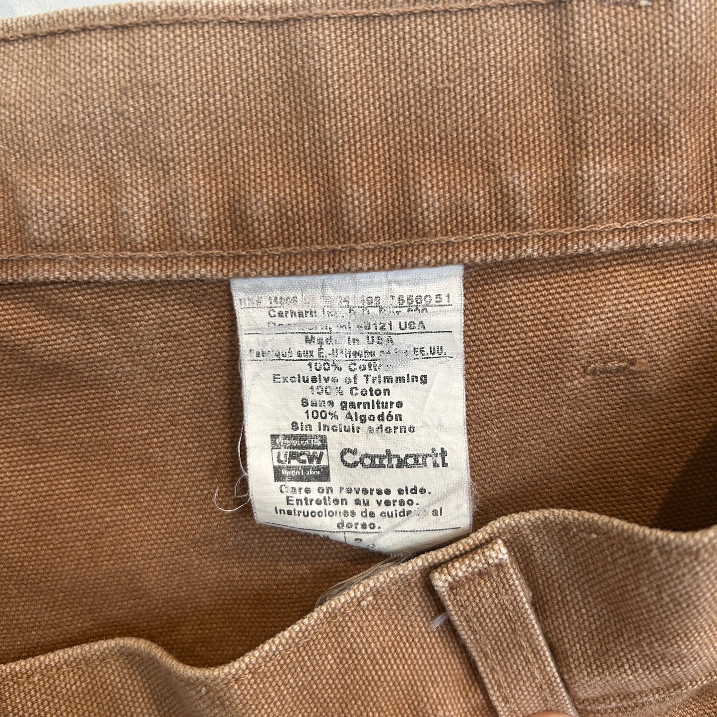 00's Carhartt カーハート USA製 ハーフパンツ B25 BRN (w38)/C1232P-SO