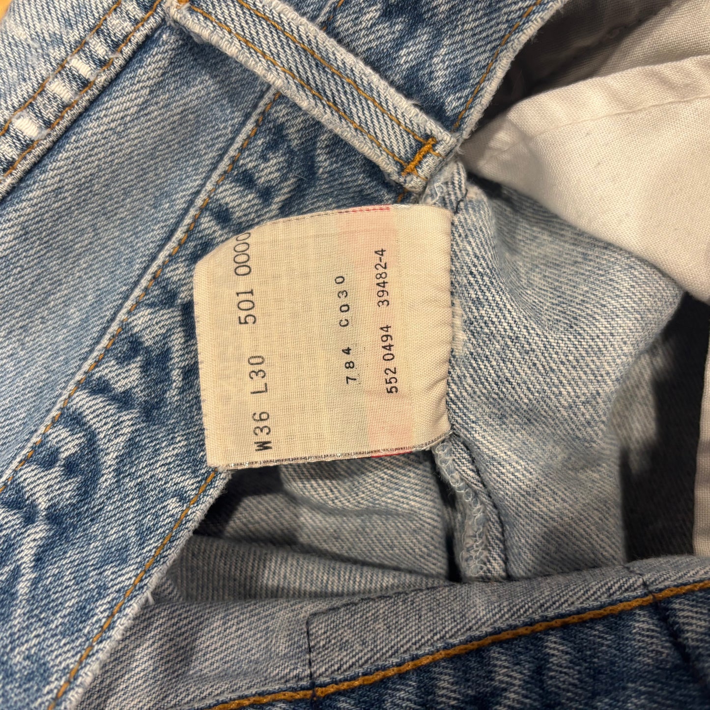 90's Levi's 501xx リーバイス デニムパンツ 青 (36×30)/A7351P-SO