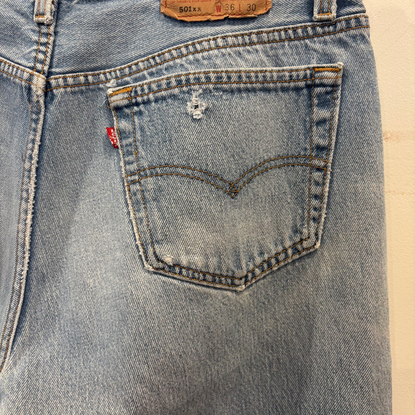 90's Levi's 501xx リーバイス デニムパンツ 青 (36×30)/A7351P-SO