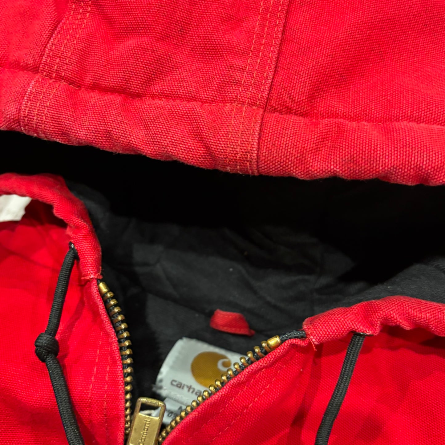 00's Carhartt カーハート アクティブジャケット USA製 赤 (M)/B0017J-SO