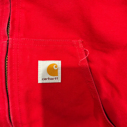 00's Carhartt カーハート アクティブジャケット USA製 赤 (M)/B0017J-SO