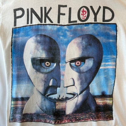 90's Pink Floyd ピンク・フロイド ”The Division Bell" ワールドツアー  メキシコ公演 ツアーTシャツ ブート 白/C1243T-SO
