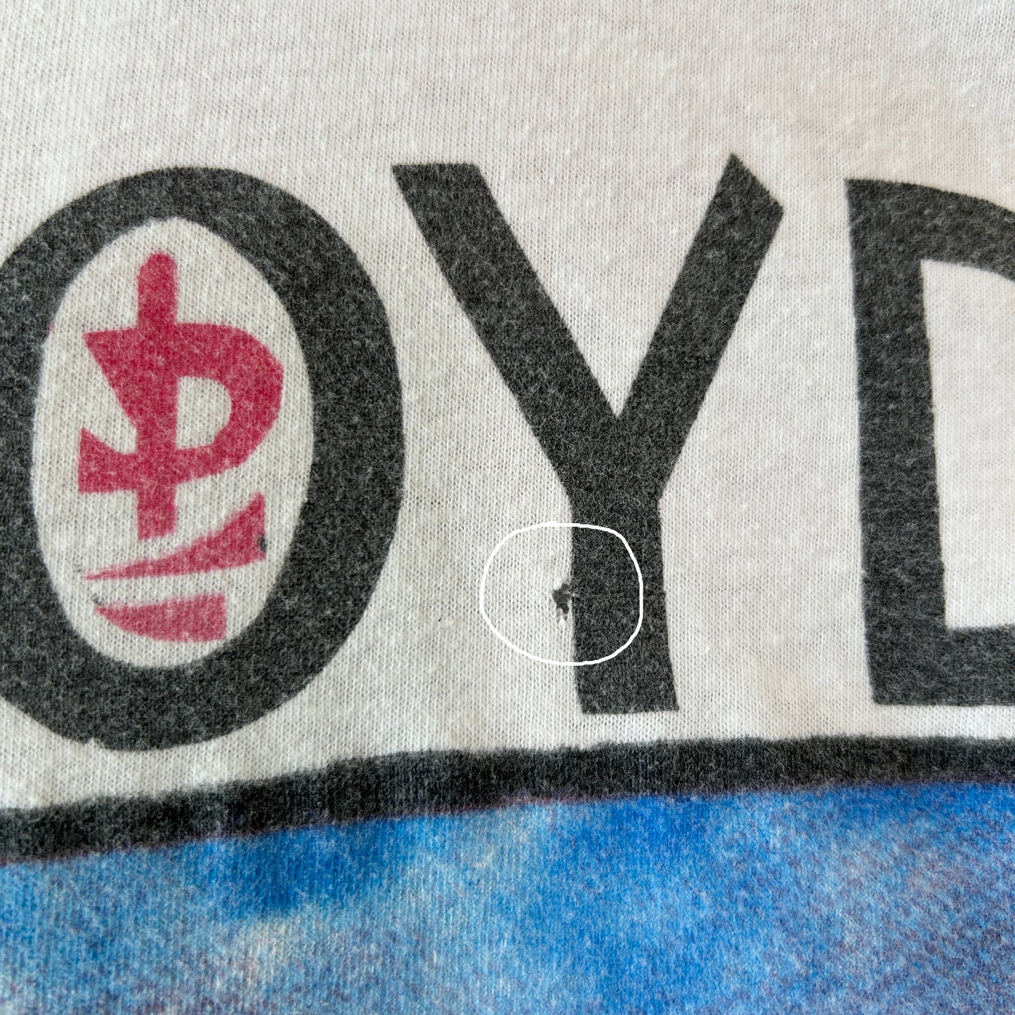 90's Pink Floyd ピンク・フロイド ”The Division Bell" ワールドツアー  メキシコ公演 ツアーTシャツ ブート 白/C1243T-SO
