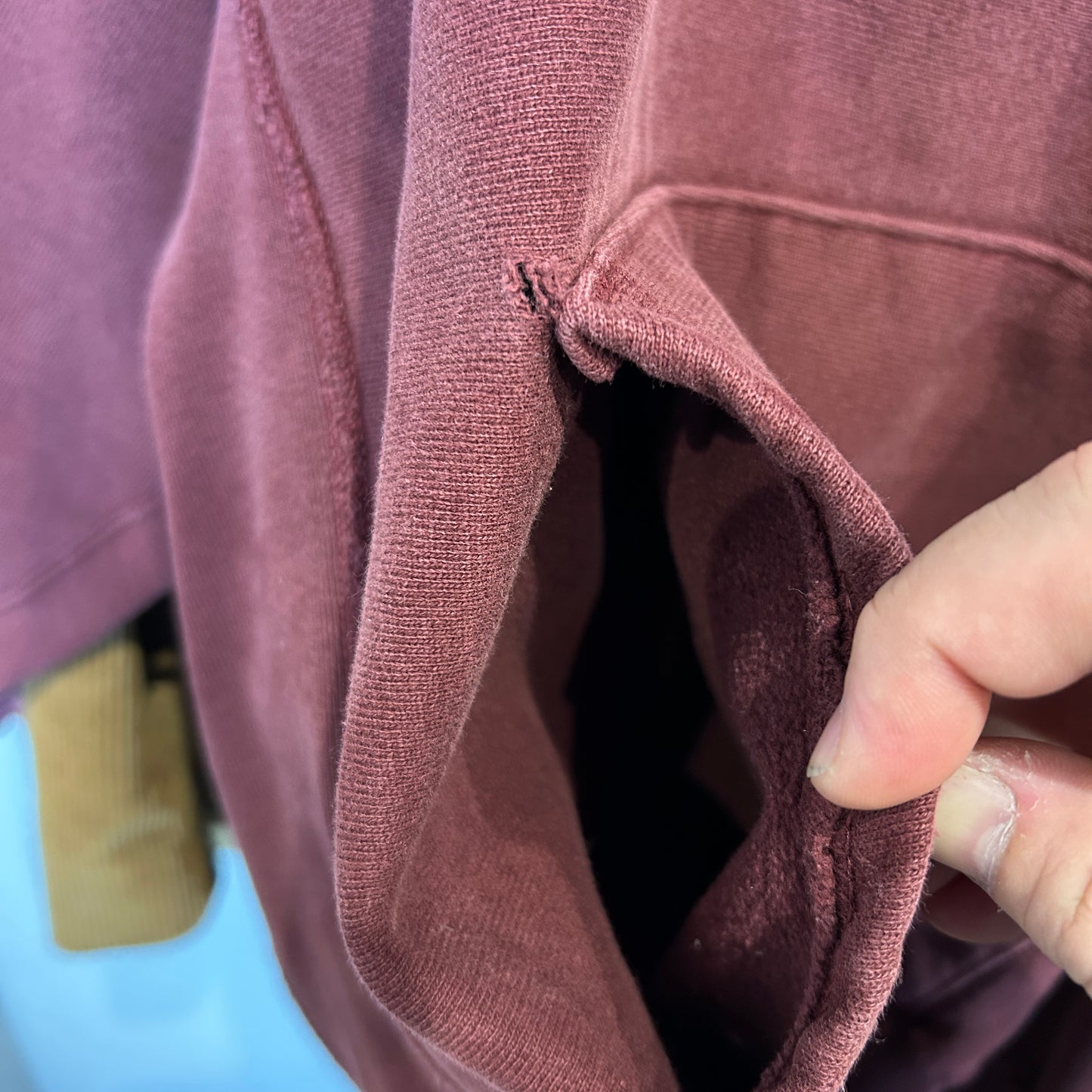 90's Champion Reverse Weave WSU SWIMMING リバースウィーブ カレッジスウェット バーガンディ (XL)/C0241H-SO