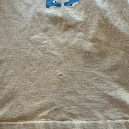90's Stussy オールドステューシー カモフラ”S”ロゴTシャツ USA製 マスタード(M)/A7242T-SO