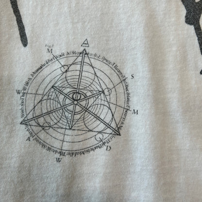 90's Pink Floyd ピンク・フロイド ”The Division Bell" ワールドツアー  メキシコ公演 ツアーTシャツ ブート 白/C1243T-SO