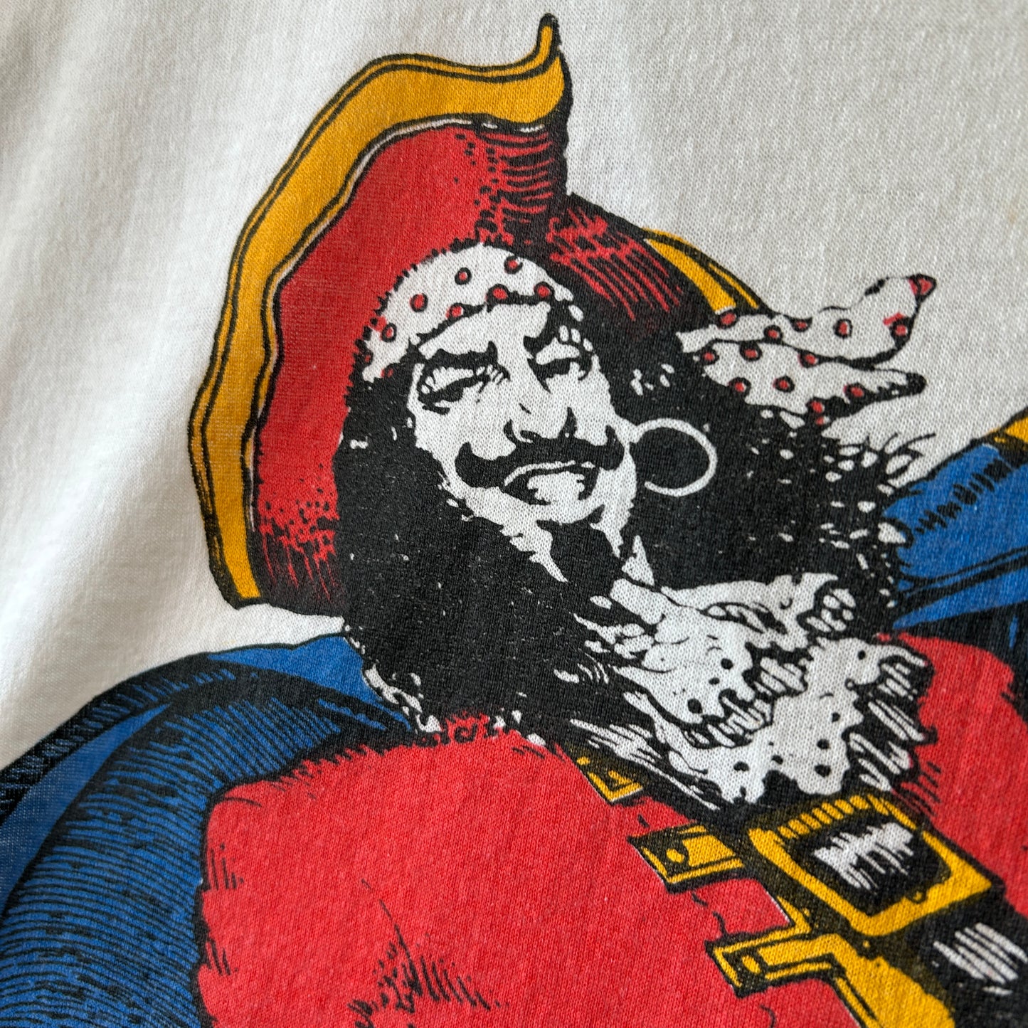 90's Captain Morgan キャプテン・モルガン アドバタイジングTシャツ 企業T アルコール 白/C1242T-SO