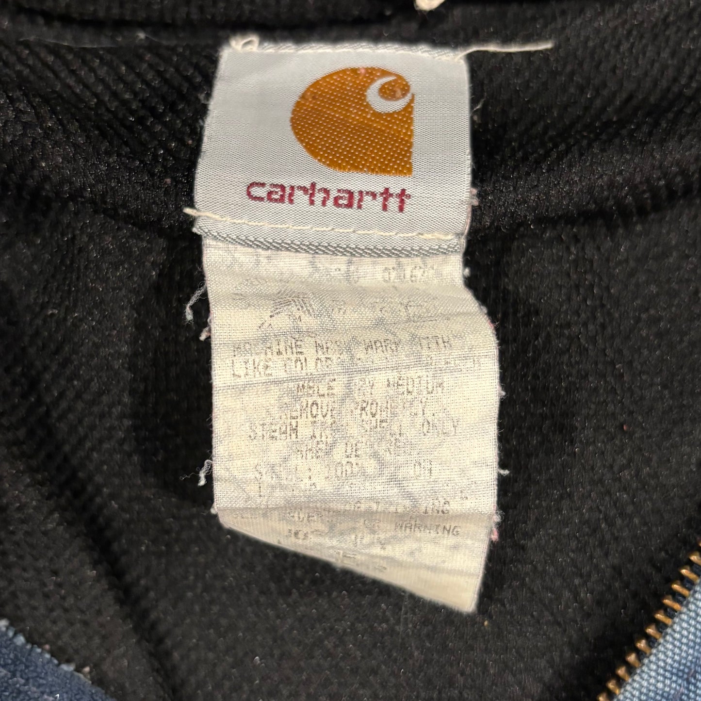 90's Carhartt カーハート アクティブジャケット 青 (L)/B3183J-SO