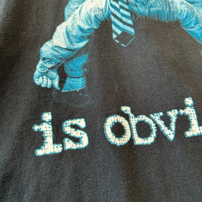 90's your problem is obvious メッセージTシャツ Allsport シングルステッチ USA製 (XL)/C1245T-SO