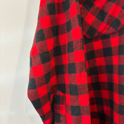 70's Pendleton ペンドルトン ボードシャツ 赤黒(XL)/C1505S-S0