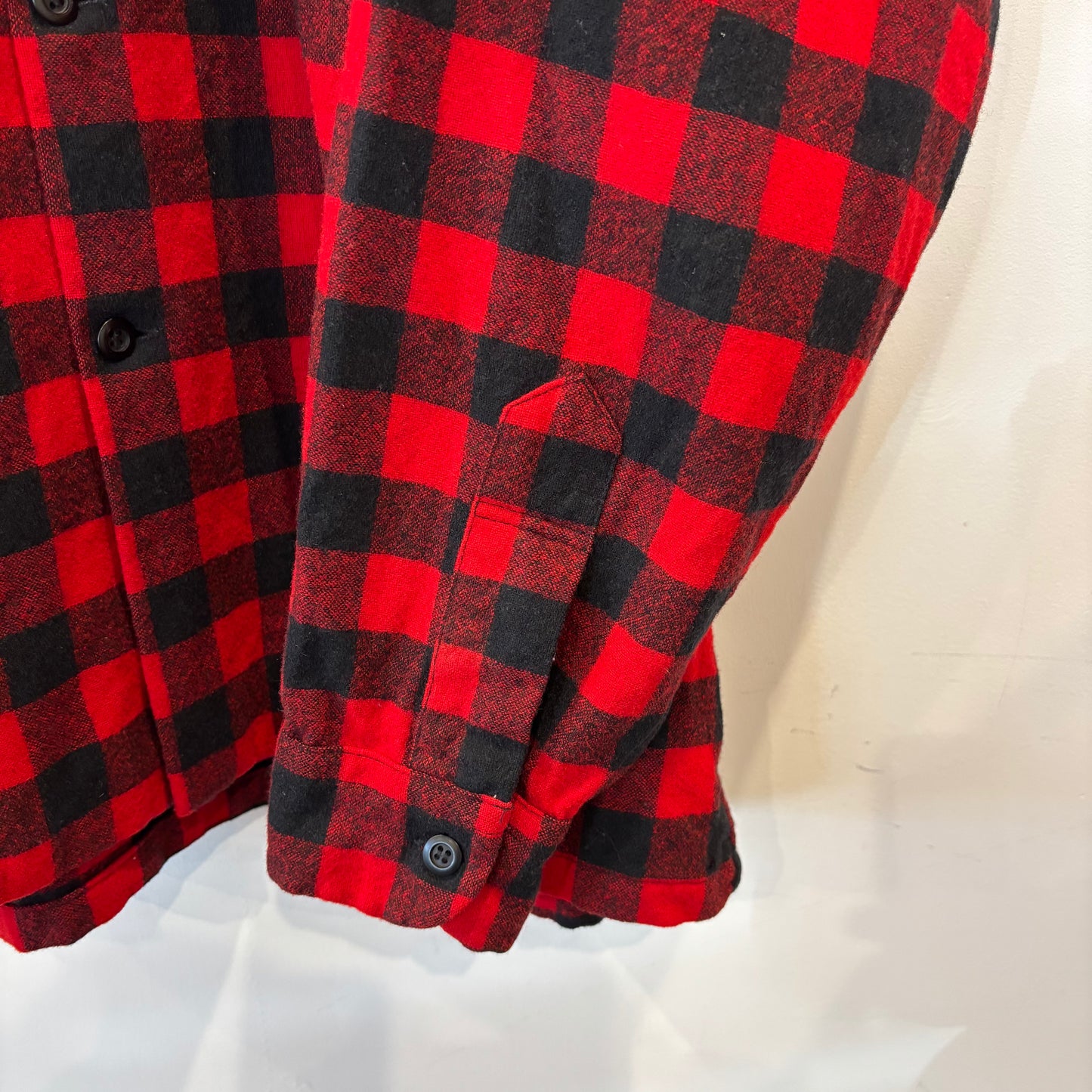 70's Pendleton ペンドルトン ボードシャツ 赤黒(XL)/C1505S-S0
