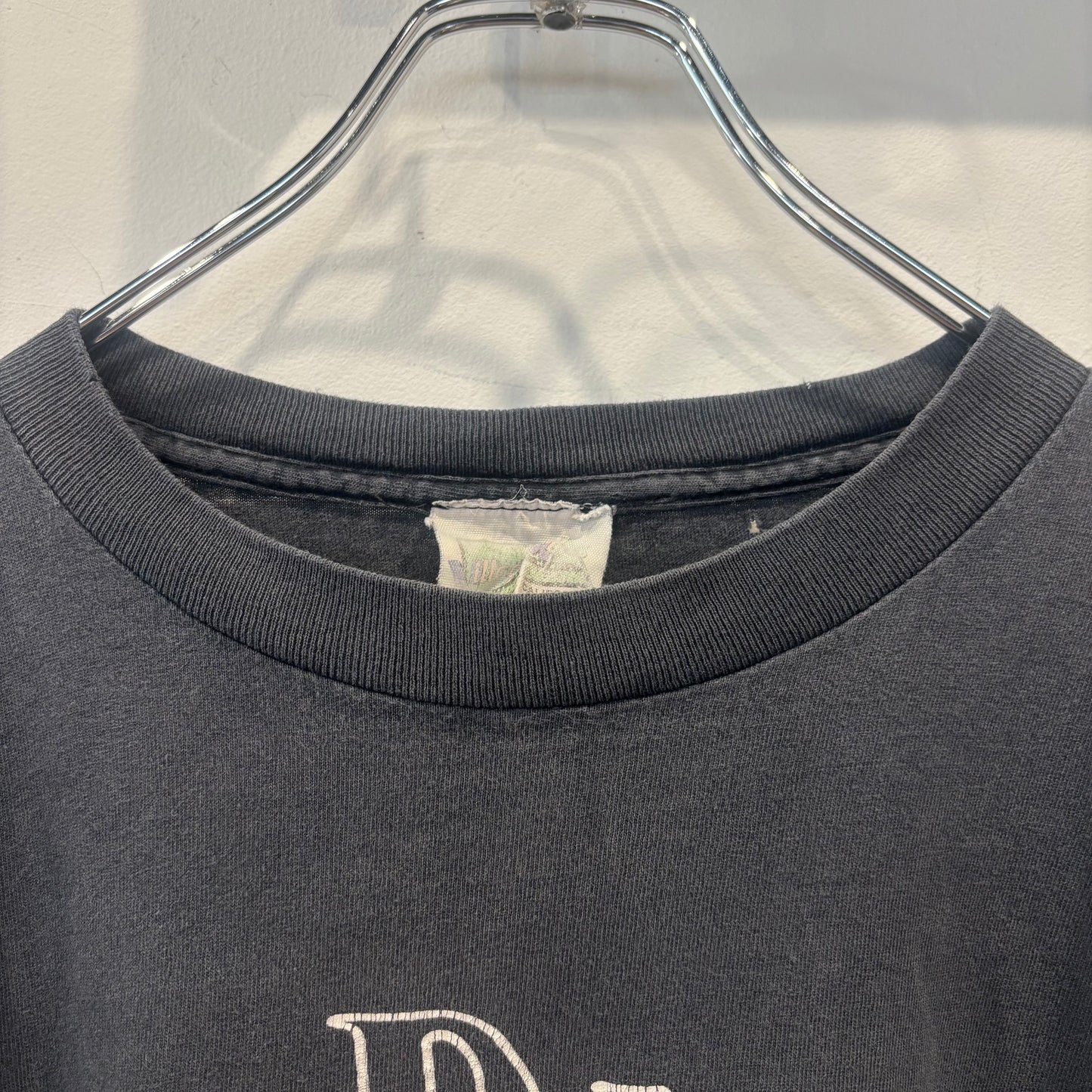 90's Villege Mews JACK DANIEL'S ジャック ダニエル プリントTシャツ 黒 (L)/B3721T-SO