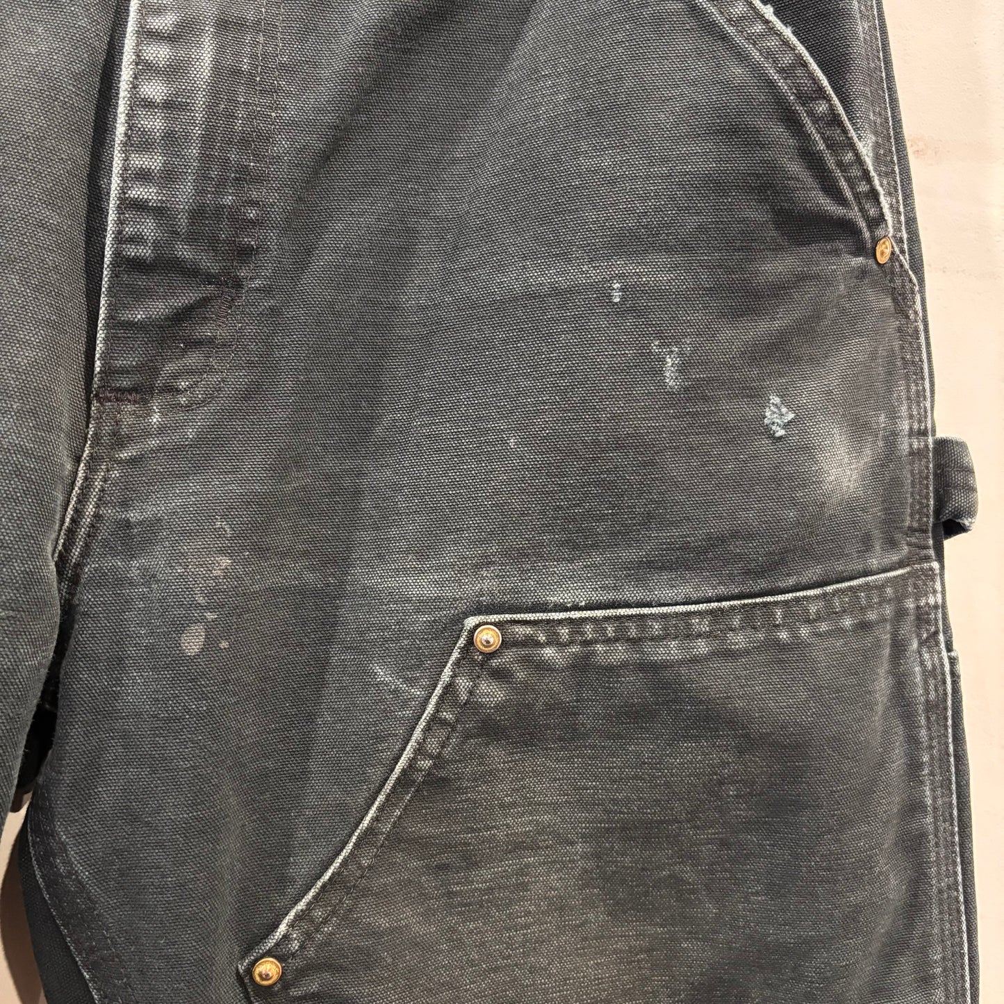 Carhartt カーハート ダブルニーパンツ Loose Original Fit B01 BLK (32×30)/C1640P-SO