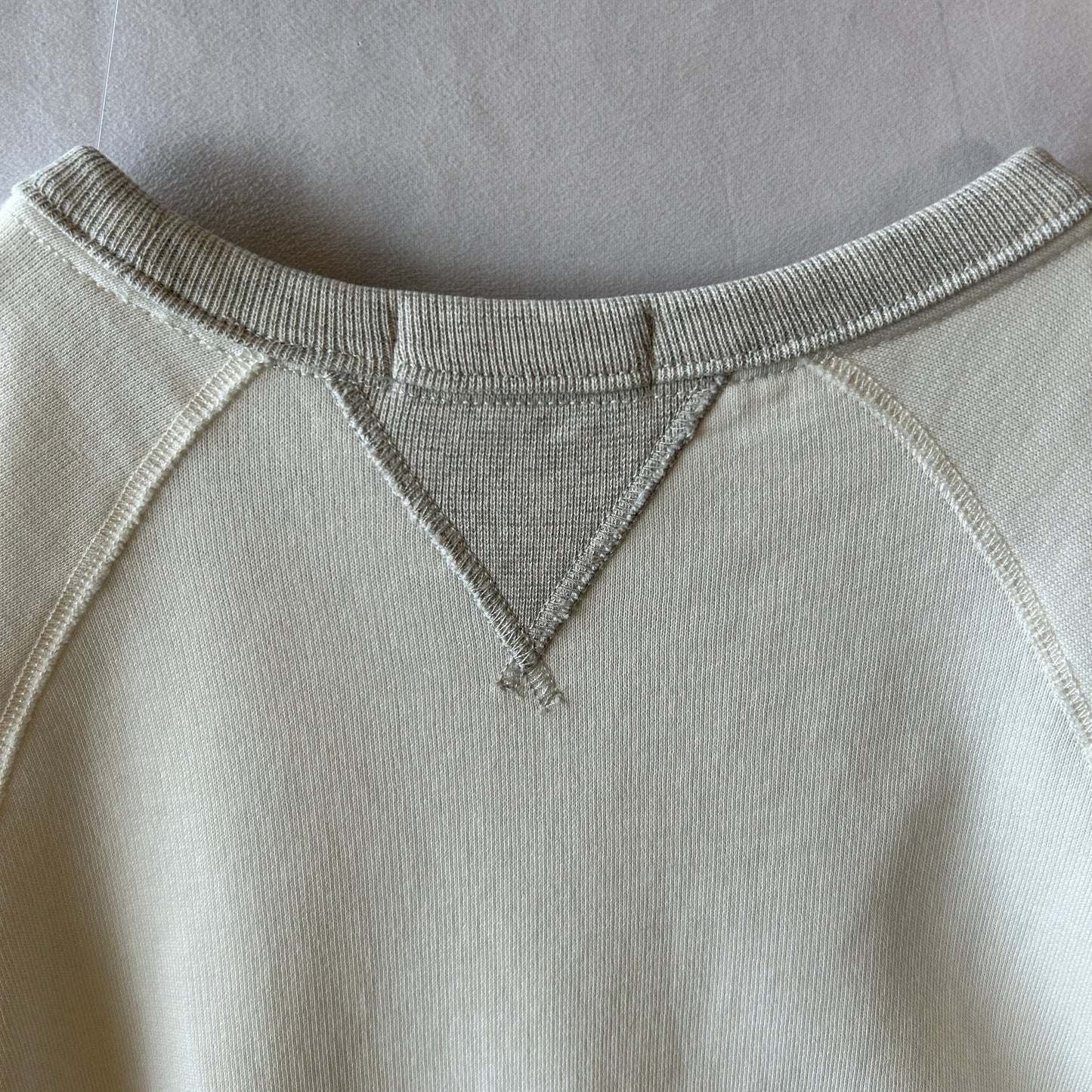 Polo by Ralph Lauren ラルフローレン オーバーサイズスウェット アイボリー/ヘザーグレー(XL)/C0278S-SO