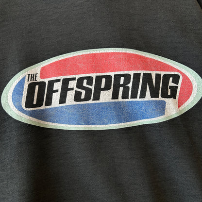 90's THE OFFSPRING オフスプリング ロゴフーディー パーカー 　バンド 黒 /A9751S-SO
