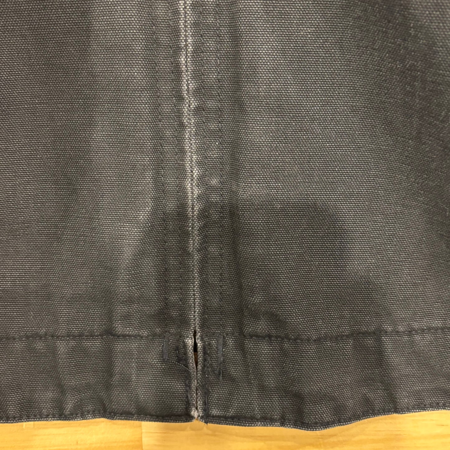 90's Carhartt カーハート デトロイトジャケット 企業ロゴ入り 黒 (L)/A8784J-SO