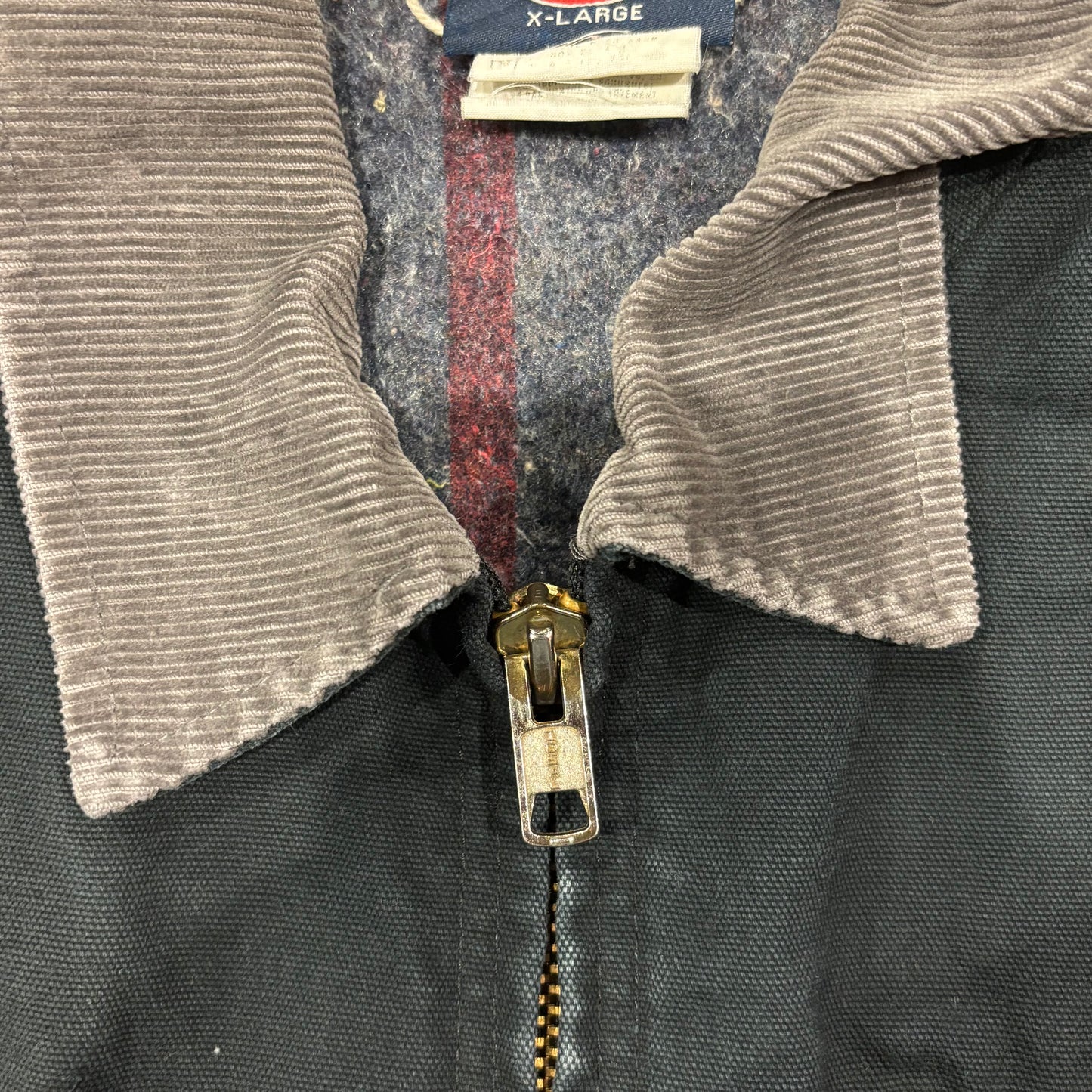 90's Dickies ディッキーズ デトロイトジャケット 黒 (XL)/A8786J-SO