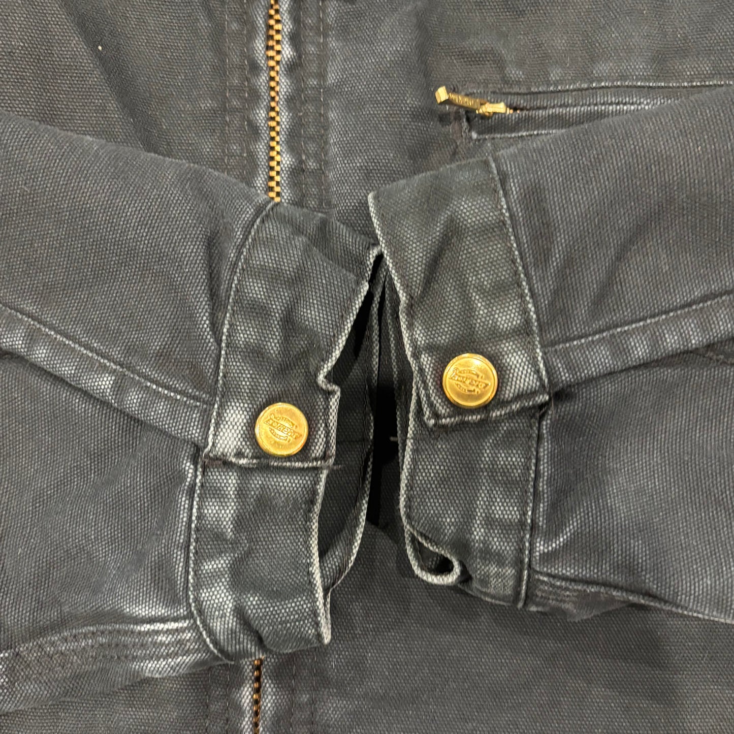 90's Dickies ディッキーズ デトロイトジャケット 黒 (XL)/A8786J-SO