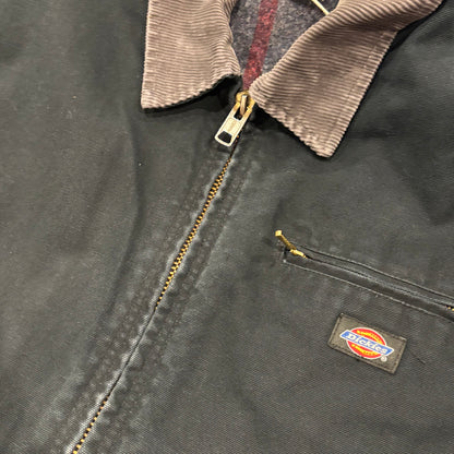 90's Dickies ディッキーズ デトロイトジャケット 黒 (XL)/A8786J-SO