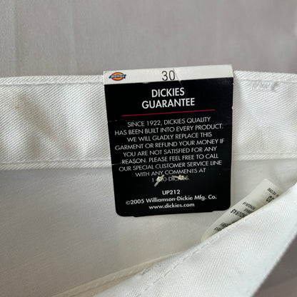 未使用品 Dickies × Sherwin Williams ペインターショーツ ハーフパンツ ホワイト(30)/C1252P-SO