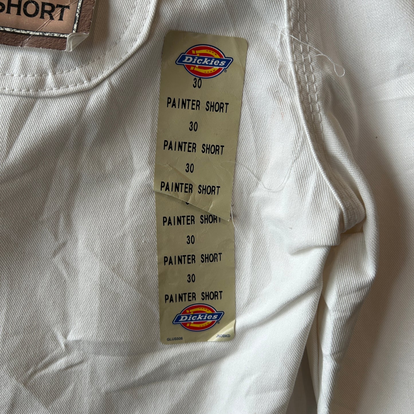 未使用品 Dickies × Sherwin Williams ペインターショーツ ハーフパンツ ホワイト(30)/C1252P-SO