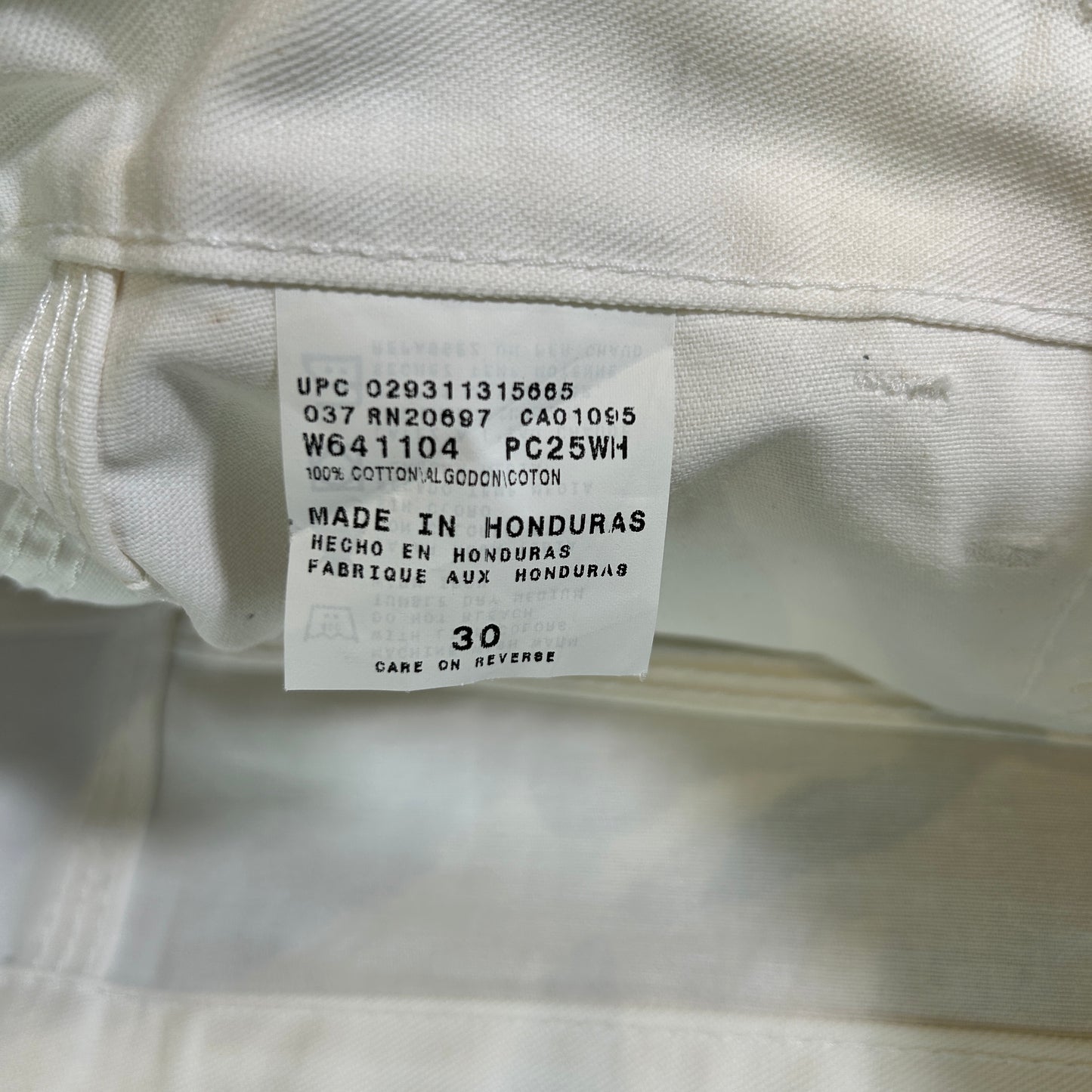 未使用品 Dickies × Sherwin Williams ペインターショーツ ハーフパンツ ホワイト(30)/C1252P-SO