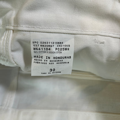未使用品 Dickies × Sherwin Williams ペインターショーツ ハーフパンツ ホワイト(30)/C1252P-SO