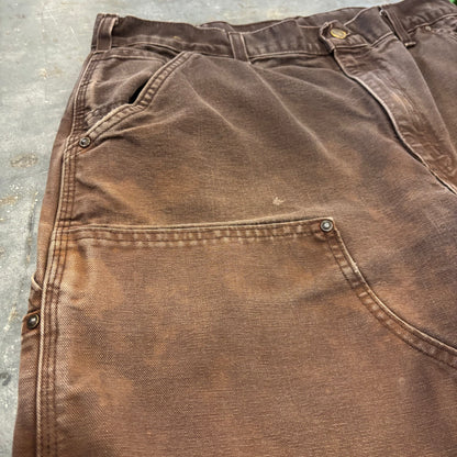 00's Carhartt カーハート ダブルニー ペインターパンツ B136 DKB ダークブラウン (W31/L30) /B3729P-SO