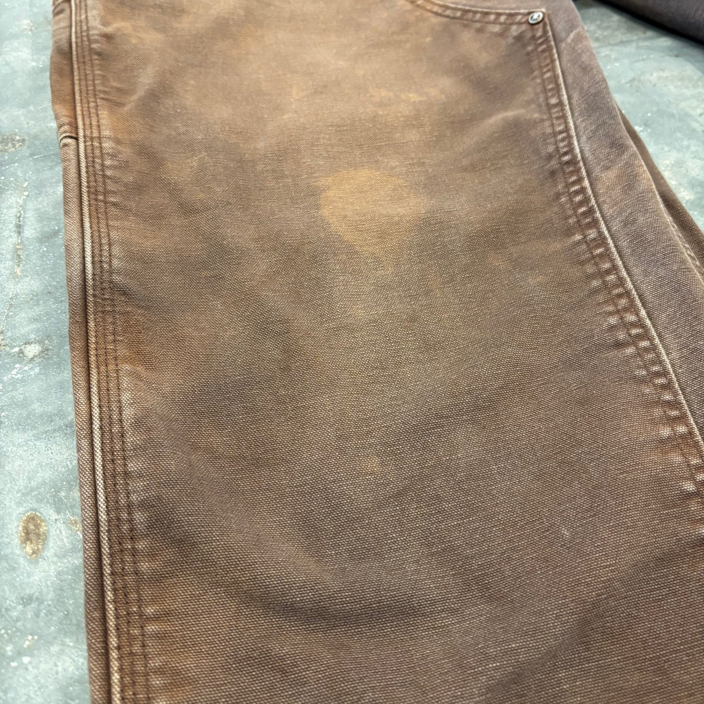 00's Carhartt カーハート ダブルニー ペインターパンツ B136 DKB ダークブラウン (W36/L30) /B3727P-SO