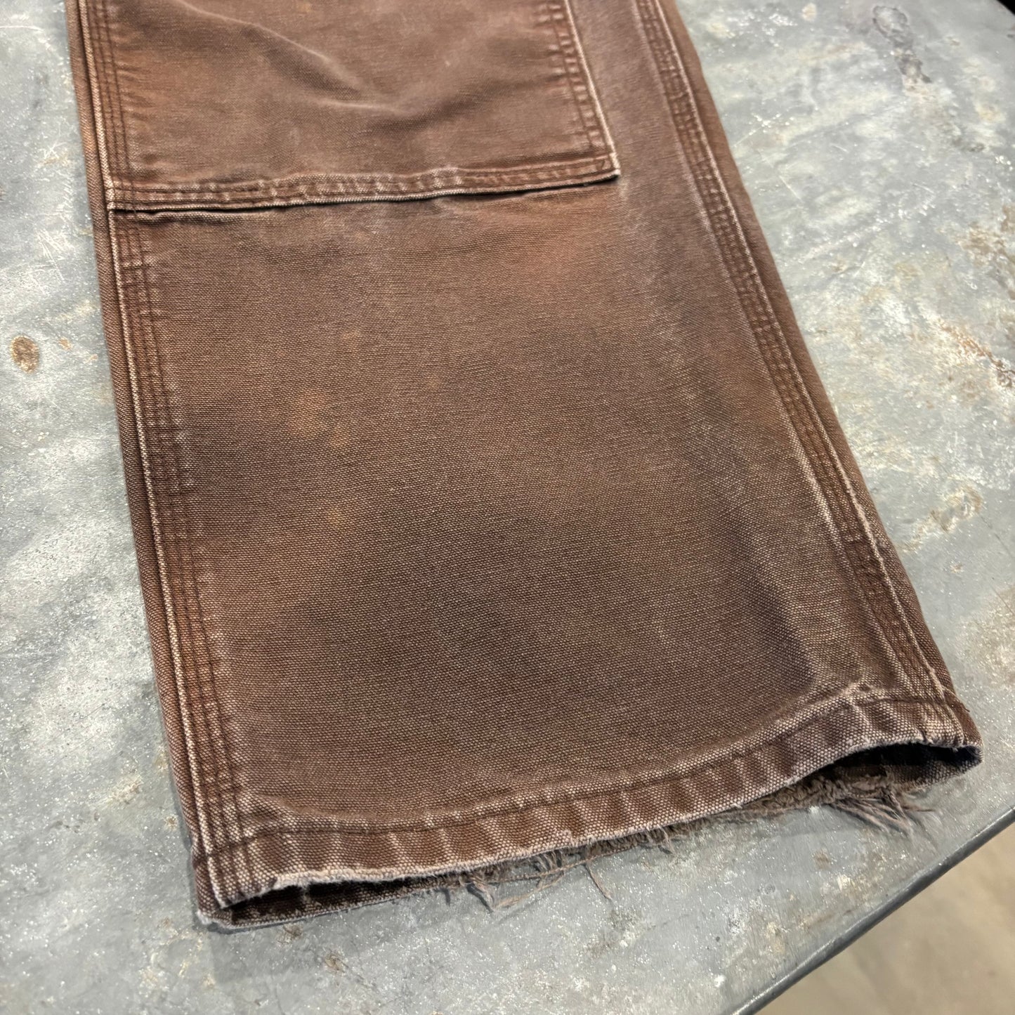 00's Carhartt カーハート ダブルニー ペインターパンツ B136 DKB ダークブラウン (W36/L30) /B3727P-SO