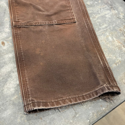 00's Carhartt カーハート ダブルニー ペインターパンツ B136 DKB ダークブラウン (W36/L30) /B3727P-SO