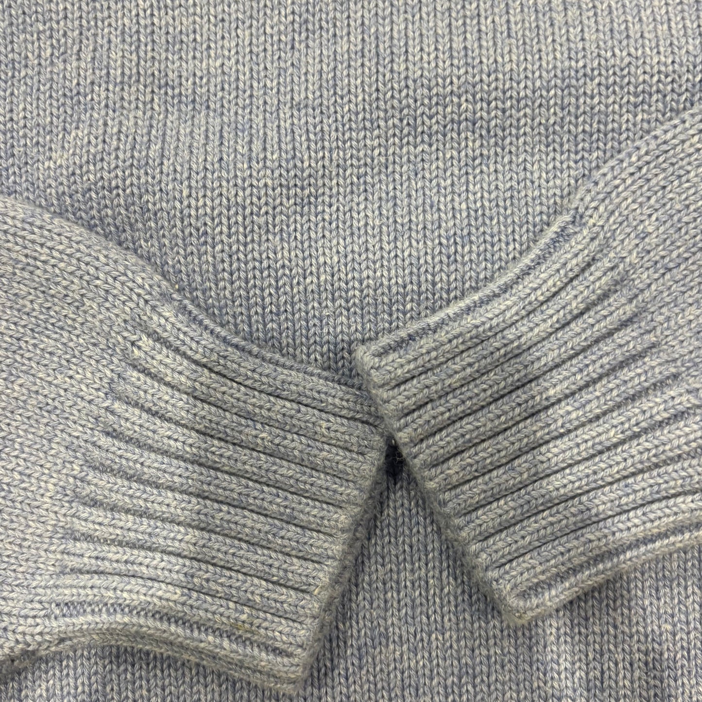 00's Lands'end ランズエンド コットンニット ドリフターセーター (L)/A8514K-SO