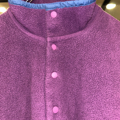 90's Patagonia パタゴニア スナップT フリースプルオーバー 紫(M)/A9013O-SO