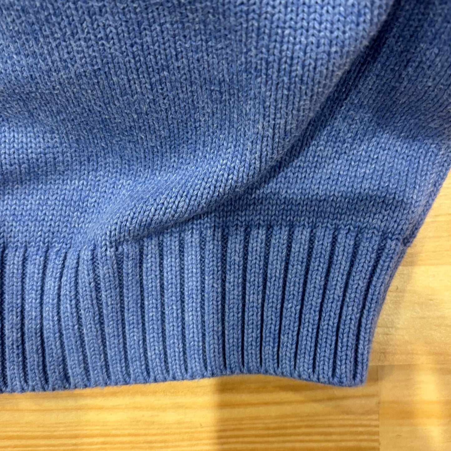 00's Lands'end ランズエンド コットンニット ドリフターセーター (L)/A8514K-SO