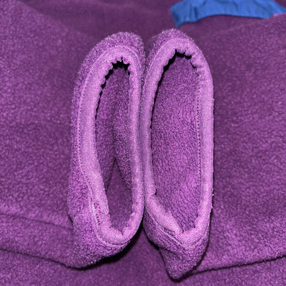 90's Patagonia パタゴニア スナップT フリースプルオーバー 紫(M)/A9013O-SO