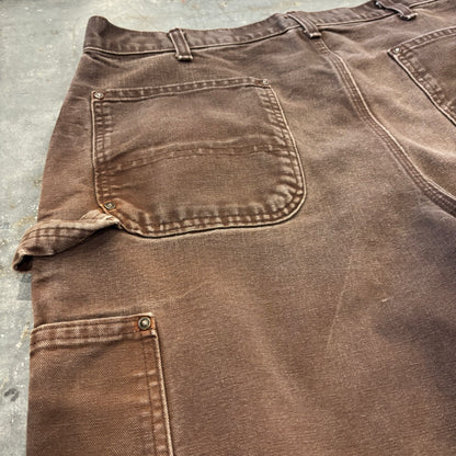 00's Carhartt カーハート ダブルニー ペインターパンツ B136 DKB ダークブラウン (W36/L30) /B3727P-SO