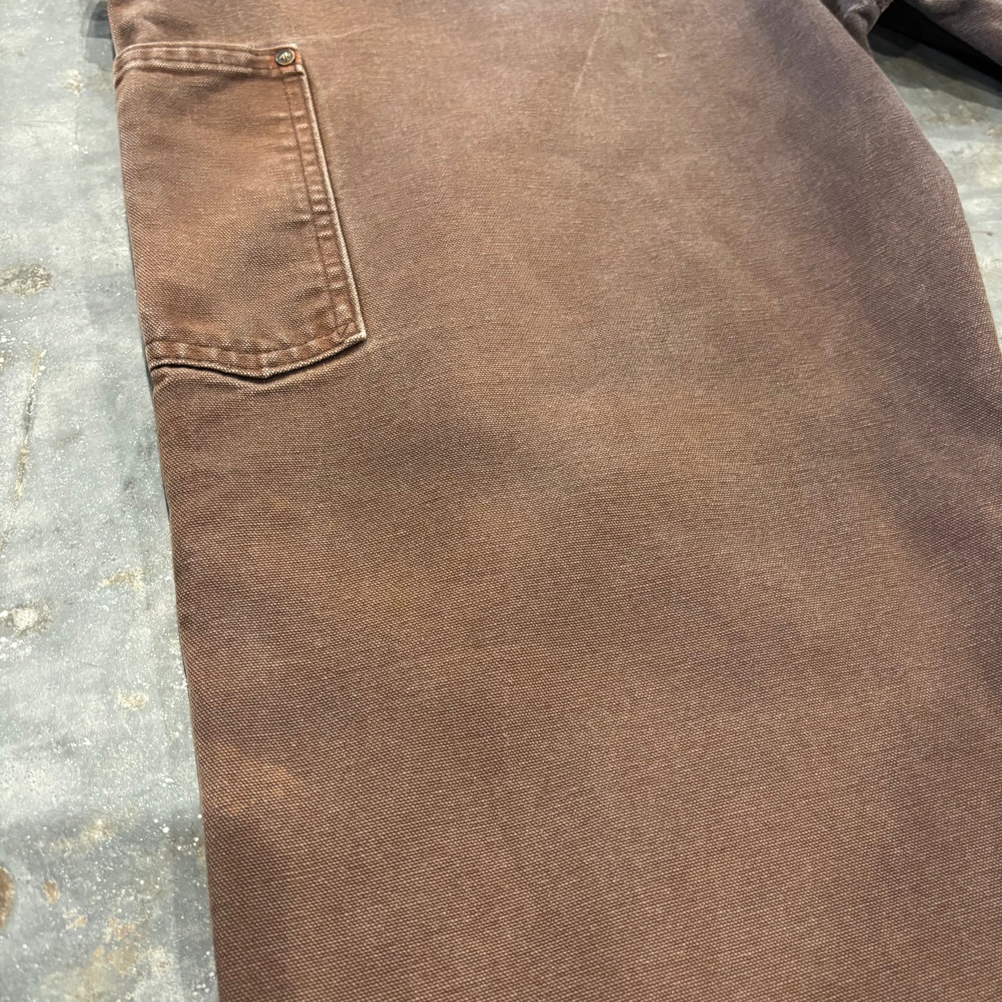 00's Carhartt カーハート ダブルニー ペインターパンツ B136 DKB ダークブラウン (W36/L30) /B3727P-SO
