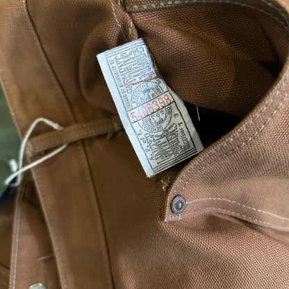 70's Carhartt カーハート ダブルニー ワークパンツ 股リベ ブラウン (実寸W37L29相当)/C1253P-SO