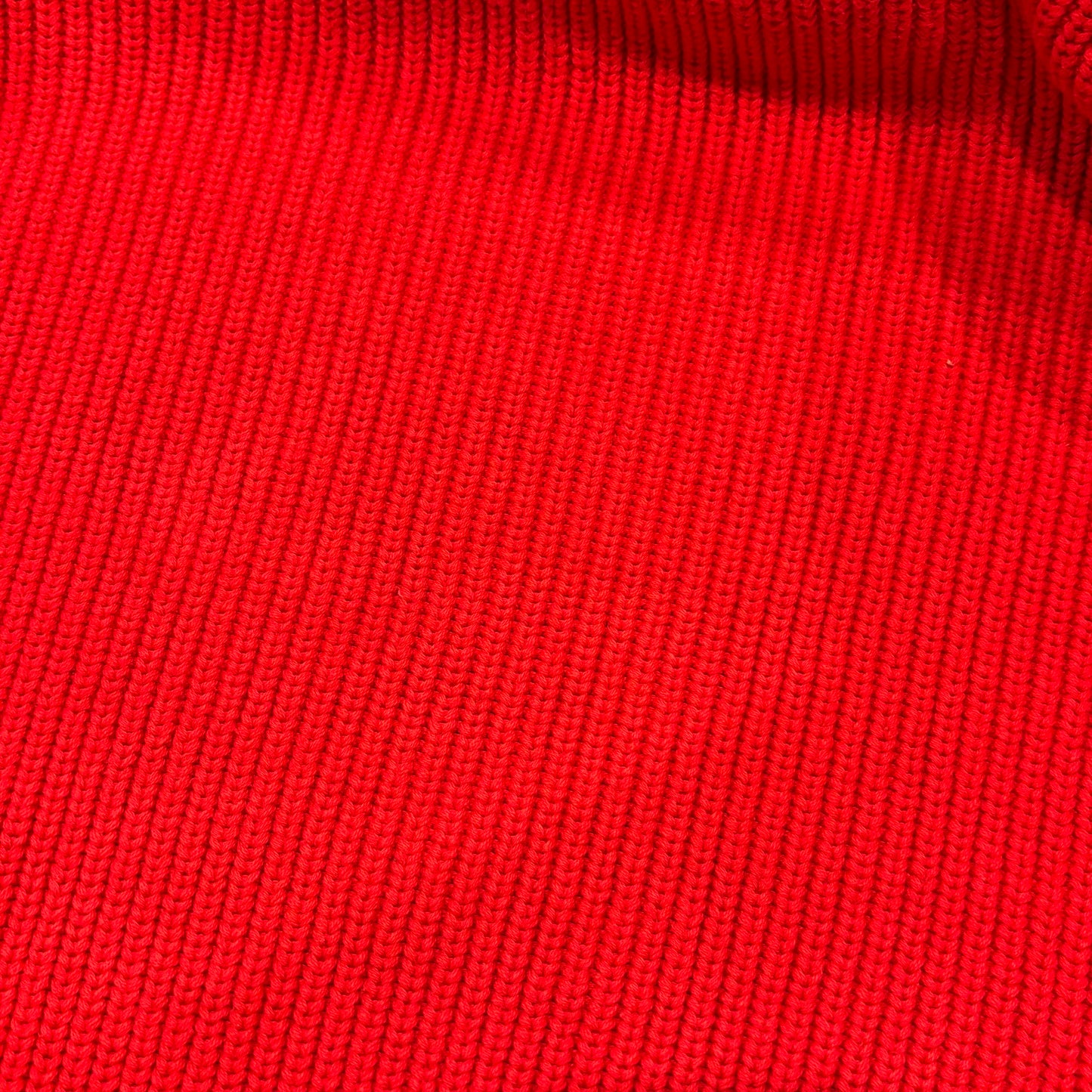 90's Lands'end ランズエンド コットンニット 赤 (M)/A8833K-SO