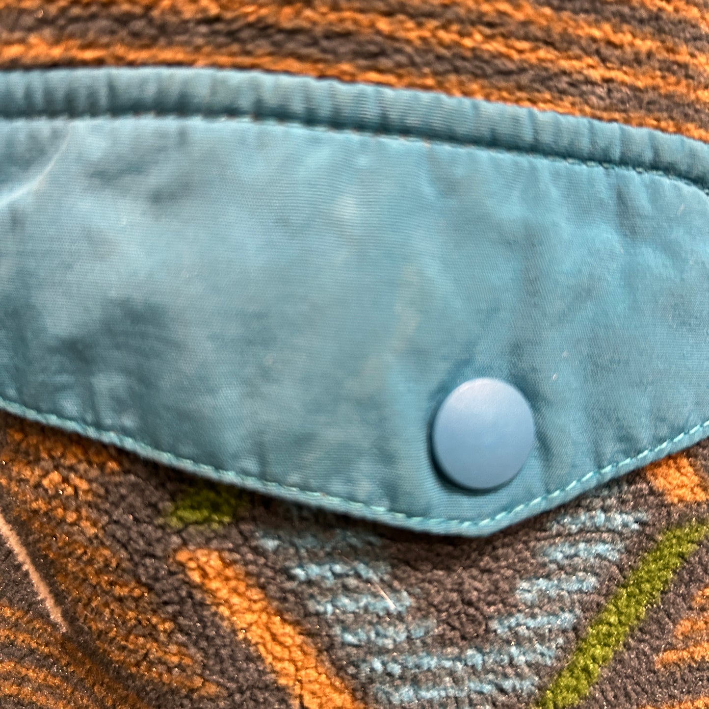 Patagonia パタゴニア スナップT フリースプルオーバー 総柄 FA17(L)/A9014O-SO