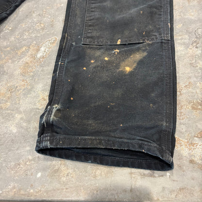 00's Carhartt カーハート ダブルニー ペインターパンツ B01 BLK ブラック (W33/L30) /B3728P-SO