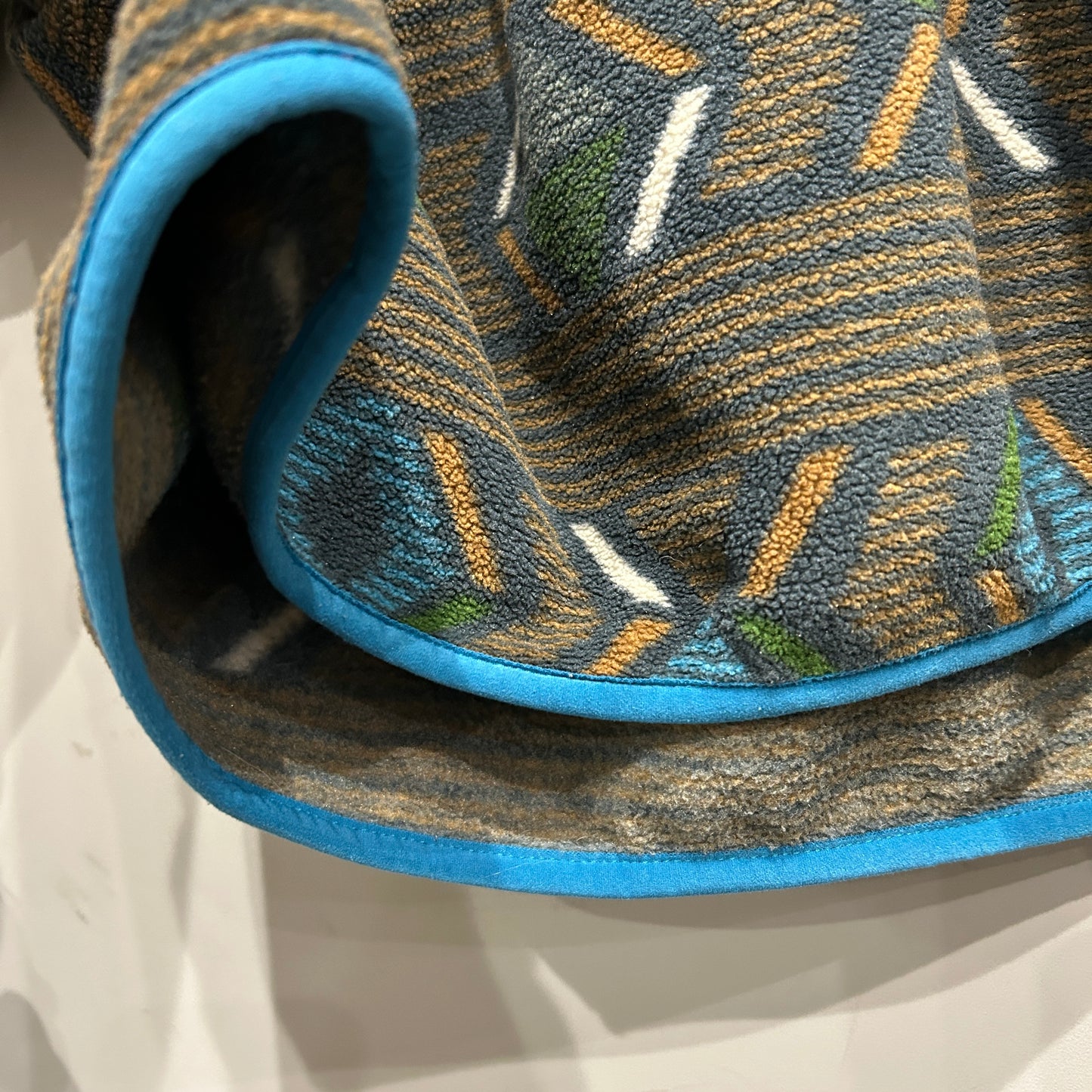 Patagonia パタゴニア スナップT フリースプルオーバー 総柄 FA17(L)/A9014O-SO