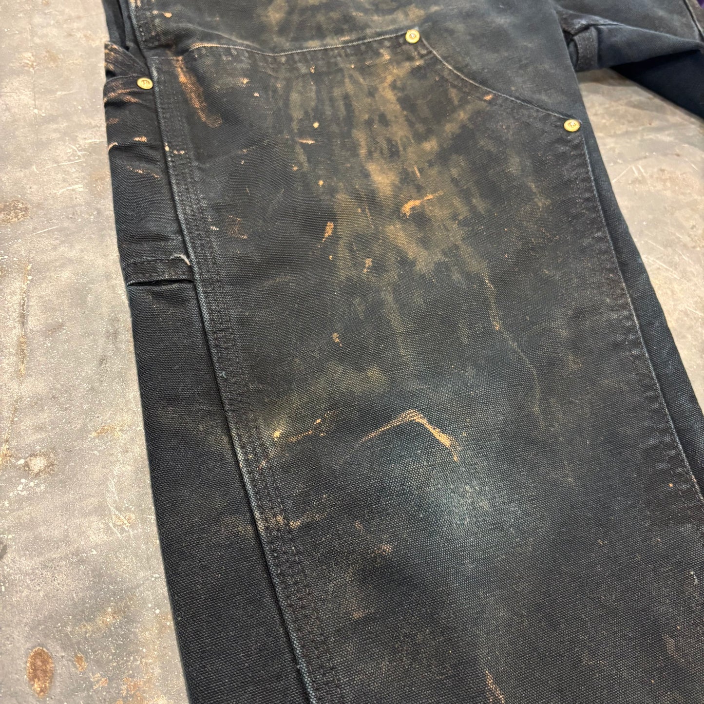 00's Carhartt カーハート ダブルニー ペインターパンツ B01 BLK ブラック (W33/L30) /B3728P-SO