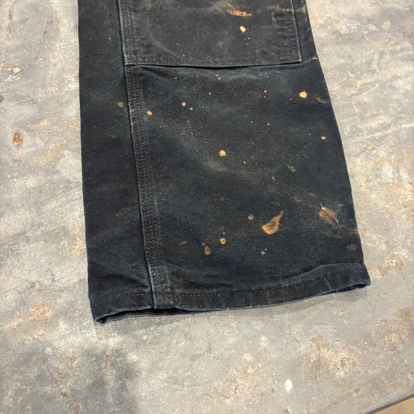 00's Carhartt カーハート ダブルニー ペインターパンツ B01 BLK ブラック (W33/L30) /B3728P-SO