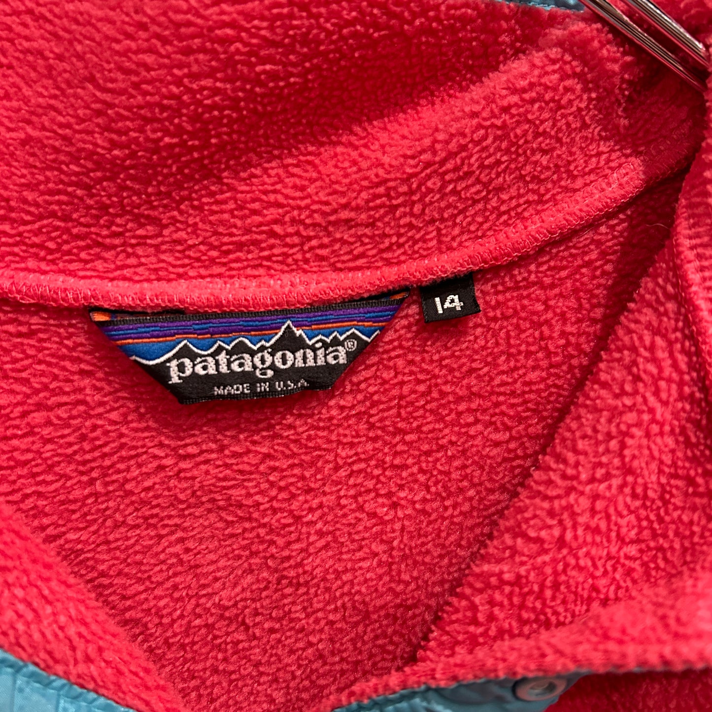 80's Patagonia パタゴニア スナップT フリースプルオーバー USA製(size 12)/A9015O-SO