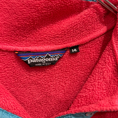 80's Patagonia パタゴニア スナップT フリースプルオーバー USA製(size 12)/A9015O-SO