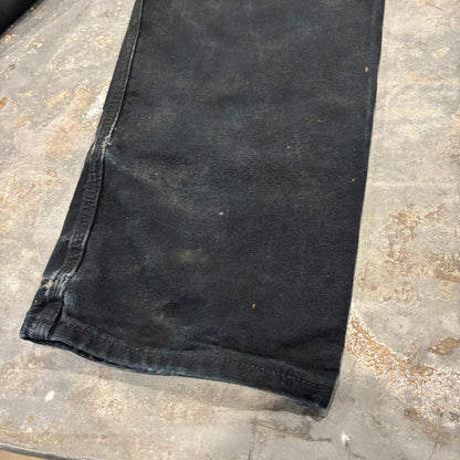 00's Carhartt カーハート ダブルニー ペインターパンツ B01 BLK ブラック (W33/L30) /B3728P-SO