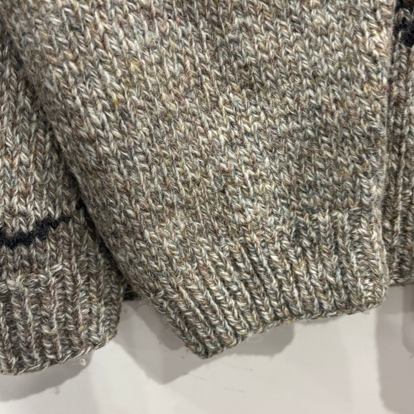 90's Banana Republic バナナリパブリック スキー ウールセーター グレー (XL)/B0593K-SO